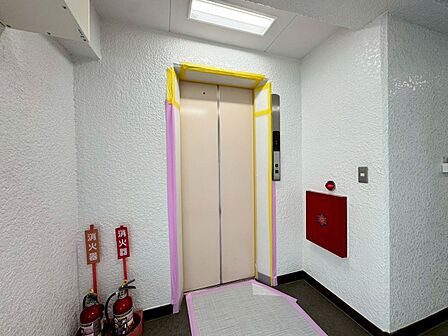エレベーター完備のため荷物が多くなっても安心。