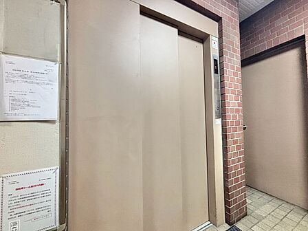 エレベーター完備のため荷物が多くなっても安心。