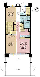 ルネ横浜戸塚 1SLDKの間取図画像