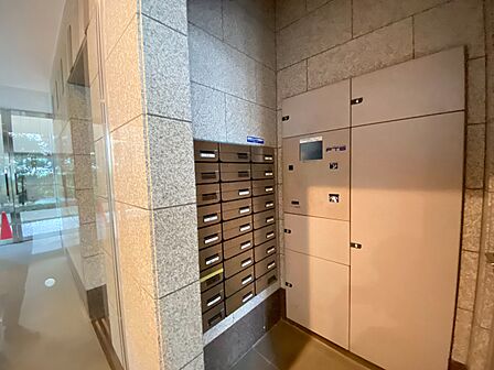郵便受けも、きちんと管理されています。
