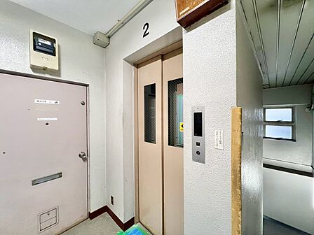 エレベーター完備のため荷物が多くなっても安心。
