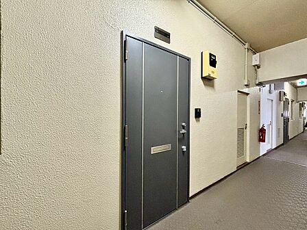 清潔感のある落ち着いた雰囲気の玄関です。