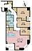 間取り：3LDK、専有面積84.03m2、バルコニー面積5m2
