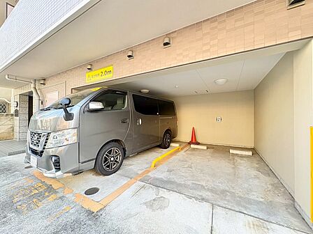 駐車スペースが嬉しいですね。※空き状況は都度ご確認下さい。