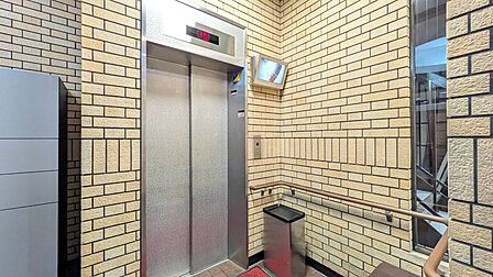 エレベーター完備のため荷物が多くなっても安心。