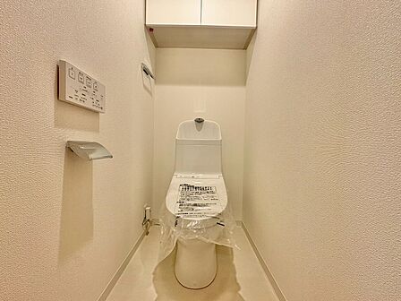 清潔感の高いお手洗い。