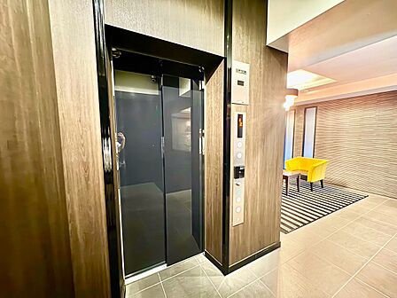 エレベーター完備のため荷物が多くなっても安心。