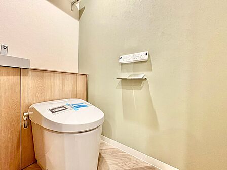 清潔感の高いお手洗い。