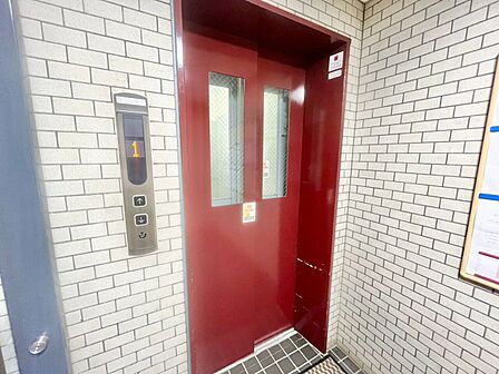 エレベーター完備のため荷物が多くなっても安心。