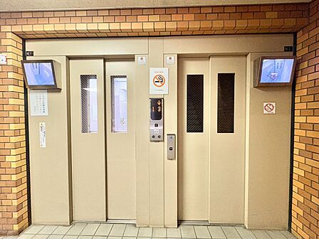 エレベーター完備のため荷物が多くなっても安心。