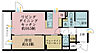間取り：1LDK、専有面積40.58m2、バルコニー面積5.06m2