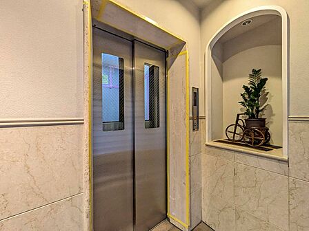 エレベーター完備のため荷物が多くなっても安心。