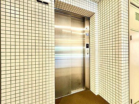 エレベーター完備のため荷物が多くなっても安心。