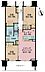 間取り：3LDK、専有面積66.49m2、バルコニー面積11.4m2