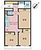 間取り：3LDK、専有面積44.04m2