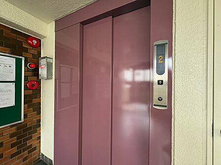エレベーター完備のため荷物が多くなっても安心。