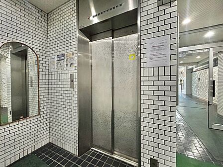 エレベーター完備のため荷物が多くなっても安心。