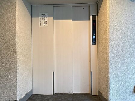 エレベーター完備のため荷物が多くなっても安心。