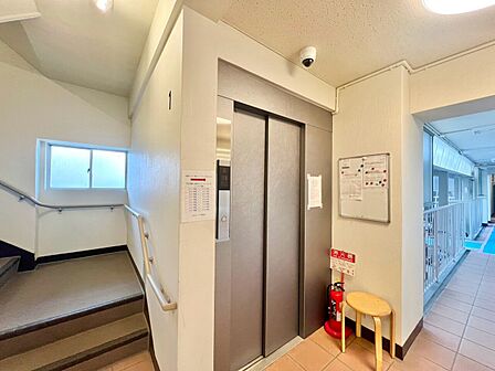エレベーター完備のため荷物が多くなっても安心。