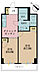 間取り：2DK、専有面積41.2m2、バルコニー面積4.5m2