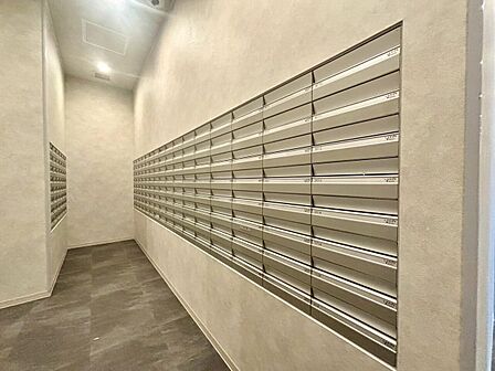 郵便受けも、きちんと管理されています。