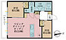 間取り：2LDK、専有面積42.12m2