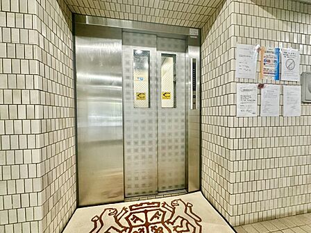 エレベーター完備のため荷物が多くなっても安心。