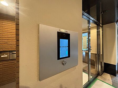 オートロックついていますので、セキュリティ面でも安心です。