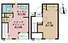 間取り：1LDK、専有面積42.19m2、バルコニー面積1.71m2