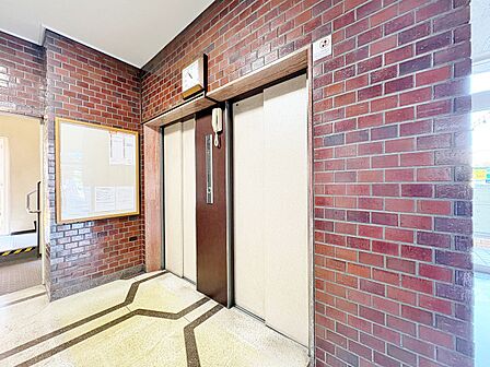エレベーター完備のため荷物が多くなっても安心。