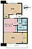 間取り：2DK、専有面積40.05m2