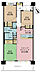 間取り：3LDK、専有面積71.51m2、バルコニー面積12.52m2