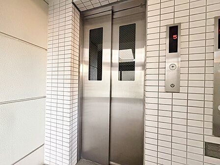 エレベーター完備のため荷物が多くなっても安心。