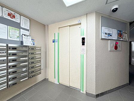 エレベーター完備のため荷物が多くなっても安心。