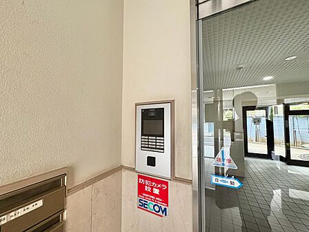 オートロックがついていますので、セキュリティ面でも安心です。