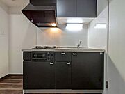 開放感のあるキッチンスペース。調理をしながら、会話も弾みそうですね。