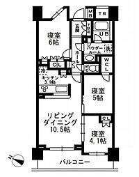 間取図画像 3LDK