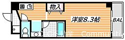 イルネージュ舞浜 1Kの間取図画像