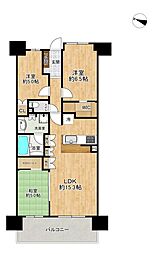 ルネ蘇我ディアパーク 3LDKの間取図画像