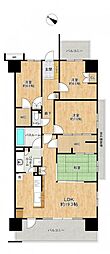 ライネスシティ千葉みなと 4LDKの間取図画像