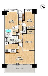 間取図画像 3LDK