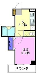 間取図画像 1DK