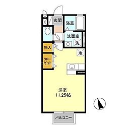 間取図画像 ワンルーム