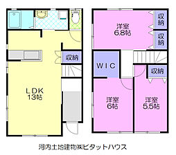 プラムフォレスト A 3LDKの間取図画像