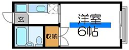 間取図画像 1K