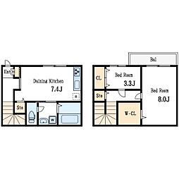 都営新宿線 一之江駅 徒歩9分の賃貸一戸建て