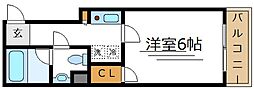 FORM7543 1Kの間取図画像