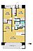 間取り：3LDK、価格4600万円、専有面積70.92m2、バルコニー面積11.11m2