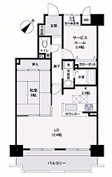 ネオハイツ明石・魚住 1SLDKの間取図画像