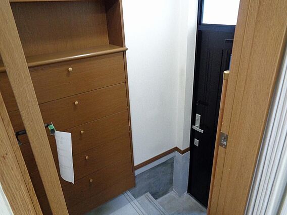 玄関にはシュー...